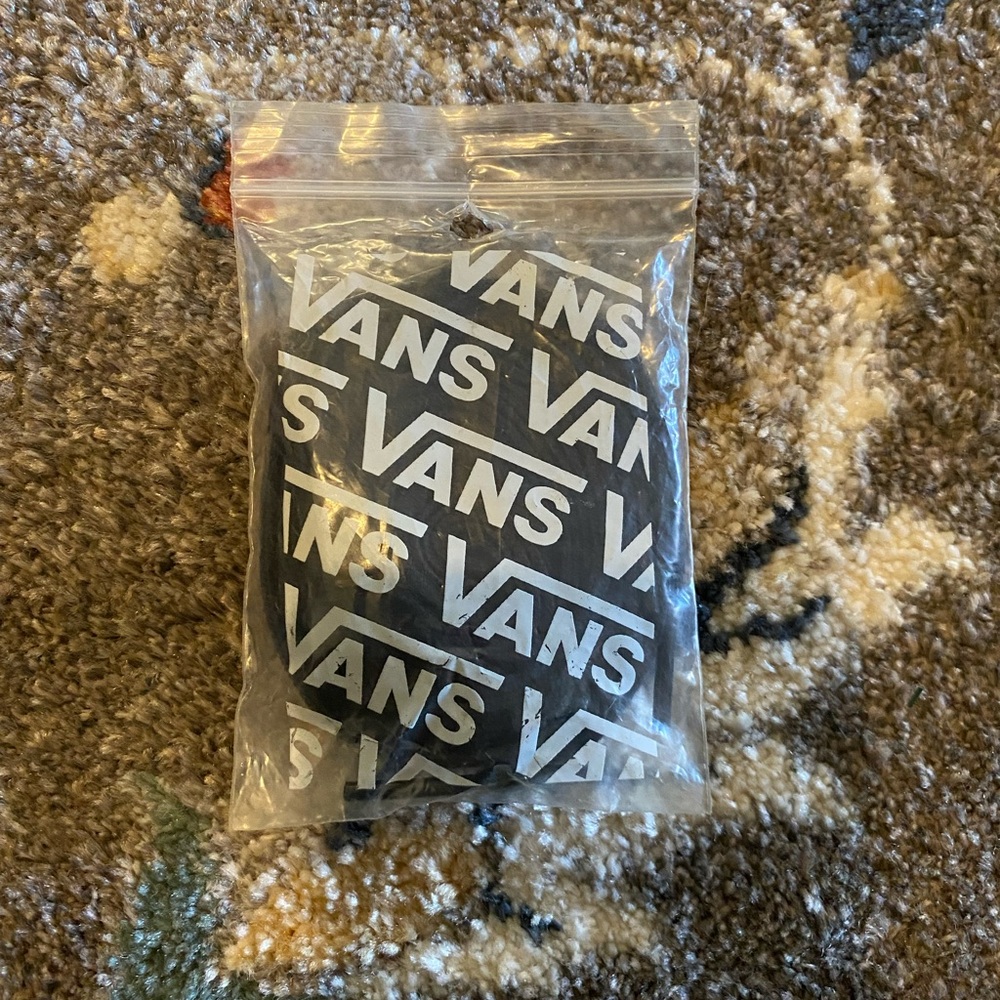 Vans Black Laces set.